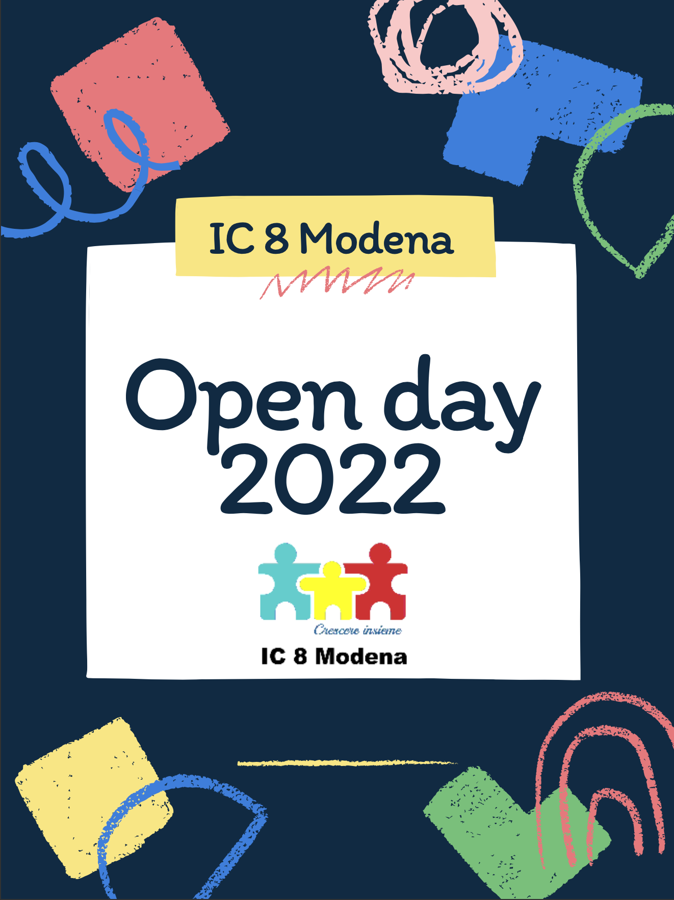 Open day 2022 delle scuole del nostro Comprensivo