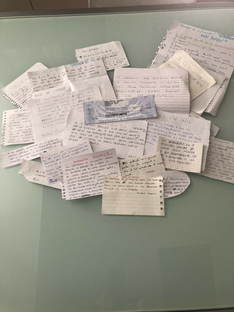 Storia di un NO: la 1G al Teatro Storchi