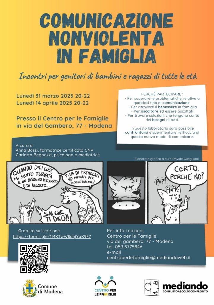 Proposta di incontri per genitori