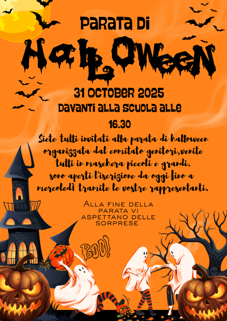 Iniziativa Comitato genitori De Amicis